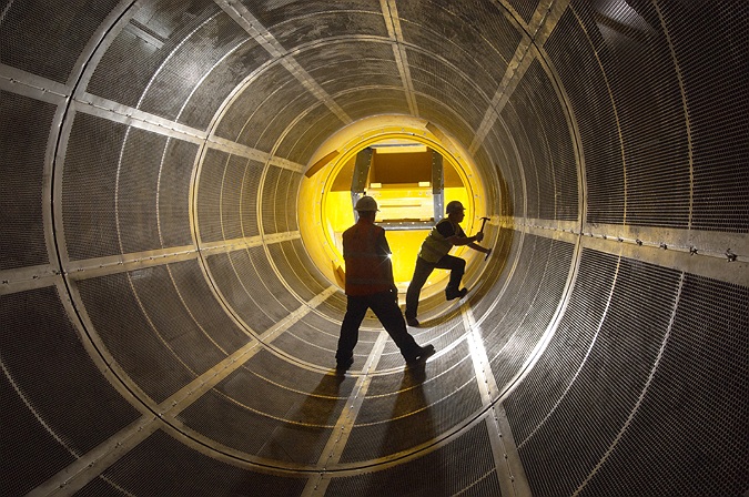 Commercial Photographer, Waste Reclaimation, Tumbler, Centrifuge, Waste Grading, Installation, UK