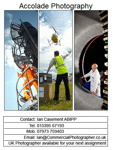 Commercial Photographer contact card